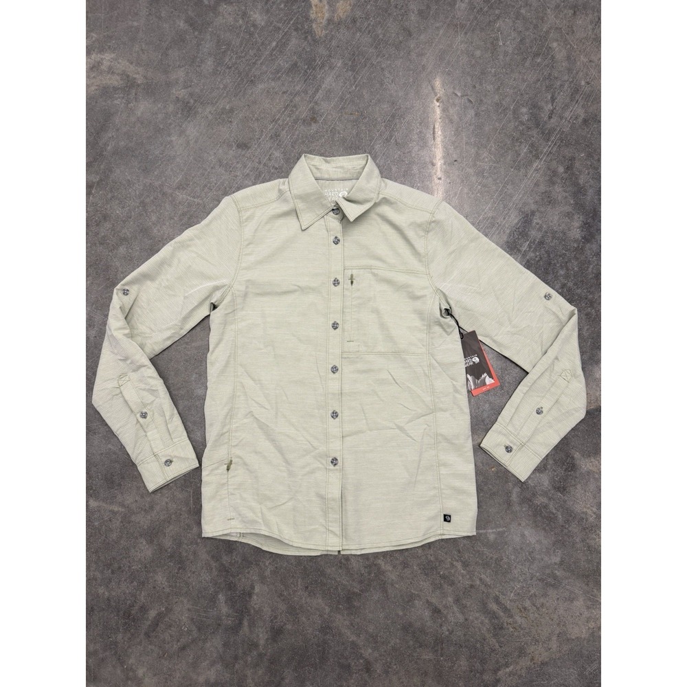 Mountain Hardwear Canyon Long Sleeve Shirt Womens XS Lightweight Trekking